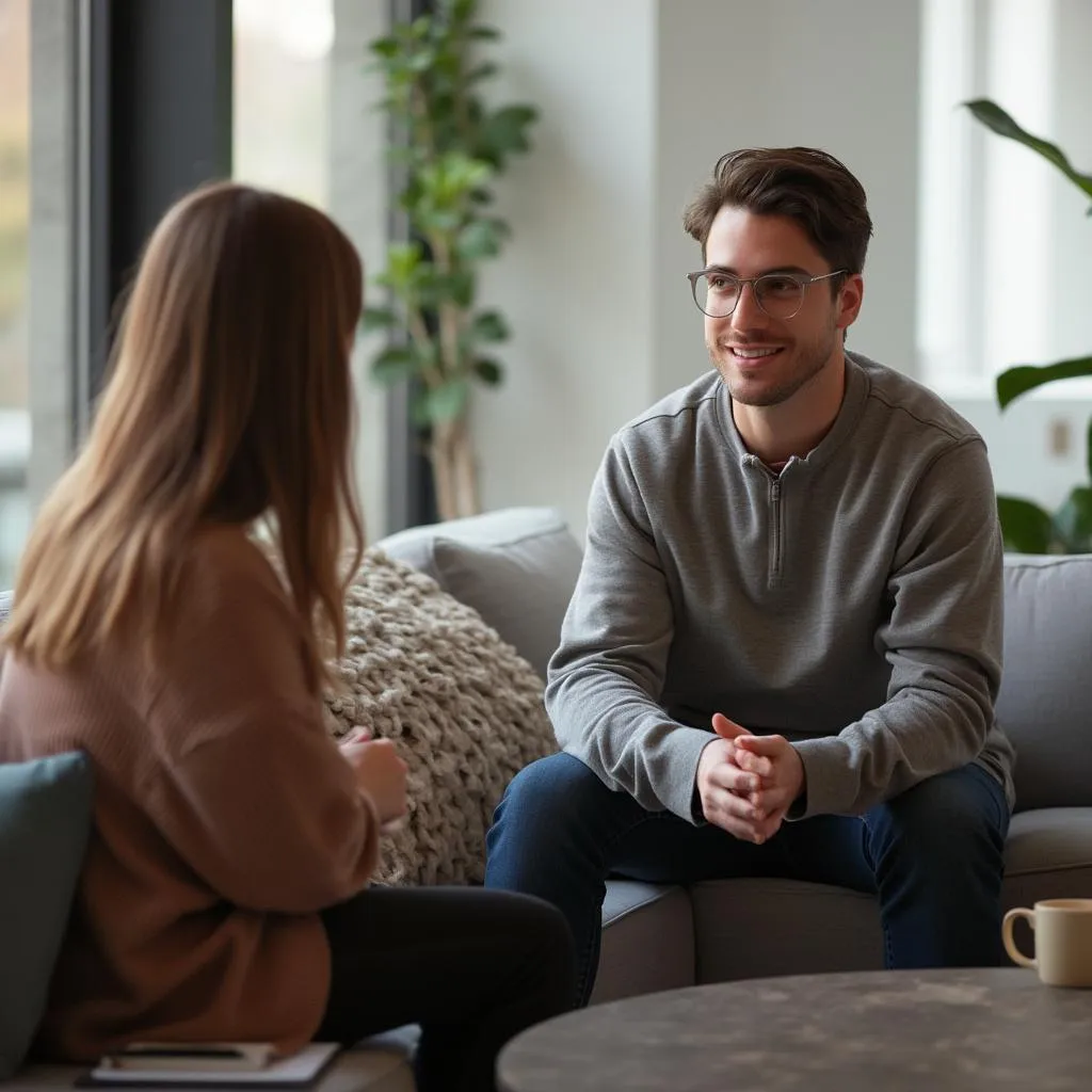 One-on-one coaching session