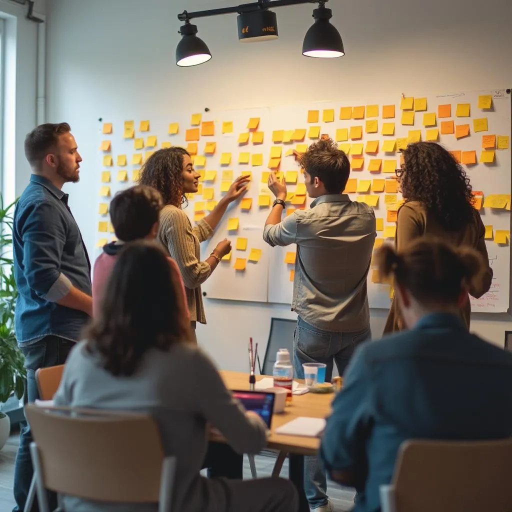 Collaborative workshop session
